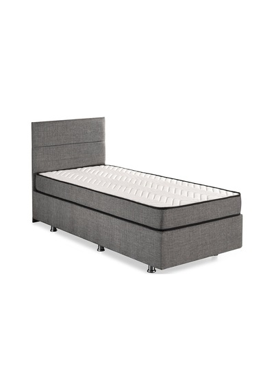 Nironyatak Niron Silver Yatak Baza Başlık Seti 150X200 Çift Kişilik Full Ort