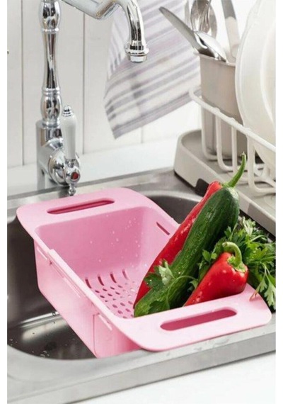 Boyu Ayarlanabilir Plastik Evye Süzgeç Plastik Diğer