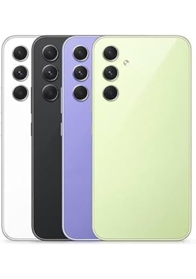 Samsung Uyumlu A54 Arka Kapak Kamera Camlı Yeşil