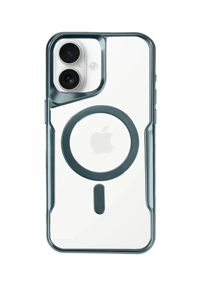 Newface Apple İphone 16 Plus Kılıf Boyi Magsafe Silikon Kapak - Turkuaz