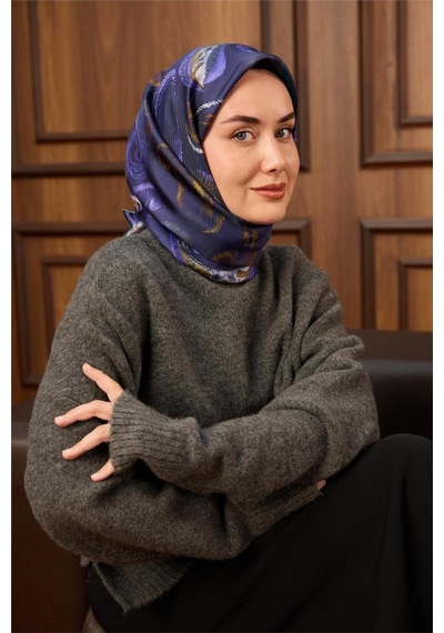 Silk Home Twill İpek Eşarp 11490-22 Morcivert