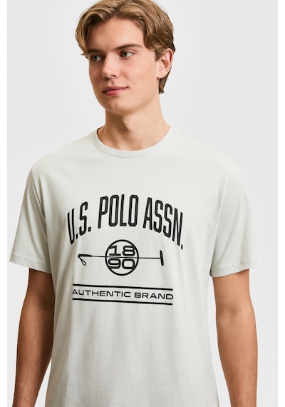 U.s. Polo Assn. Erkek Taş Pijama Takım 50326139-vr049 Taş Rengi