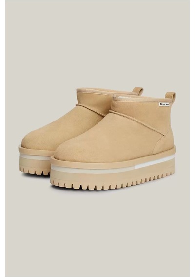 Tommy Hilfiger Süet Kadın Bot En0en02599ab9 Bej
