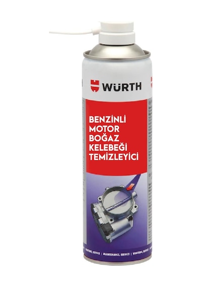 Würth Benzinli Motor Boğaz Kelebeği Temizleyici 500 Ml N11.302