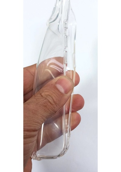 Apple Uyumlu iPhone 17 Air Kamera Ve Ekran Çıkıntılı Yumuşak Şeffaf Kılıf Şeffaf