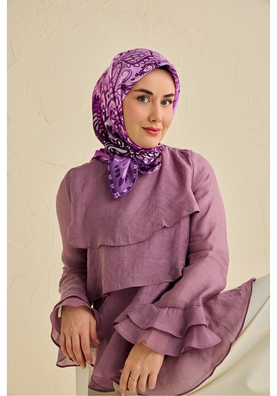 Silk Home Twill İpek Eşarp 11507-03 Mor