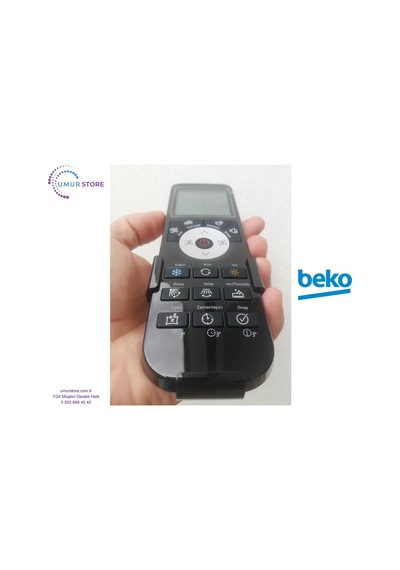 Beko Arçelik 5401568403 Uyumlu Klima Kumandası