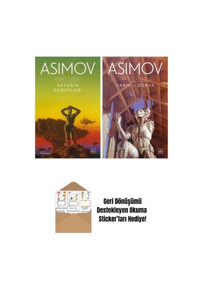 Şafağın Robotları Robot Serisi 3. Kitap + Vakıf Ve Dünya Vakıf Serisi 5. Kitap