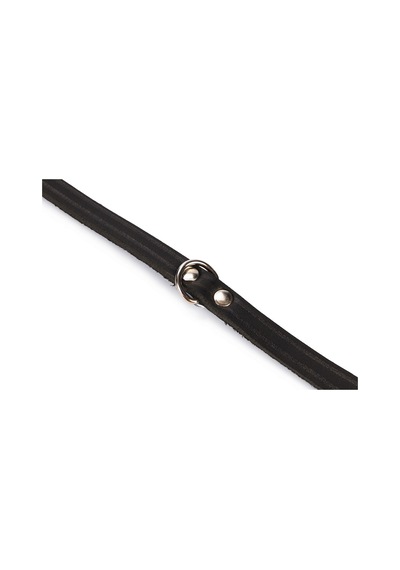 Deri Evcil Hayvan Boyun Tasması, 27 Cm-10 Mm, Siyah Çok Renkli