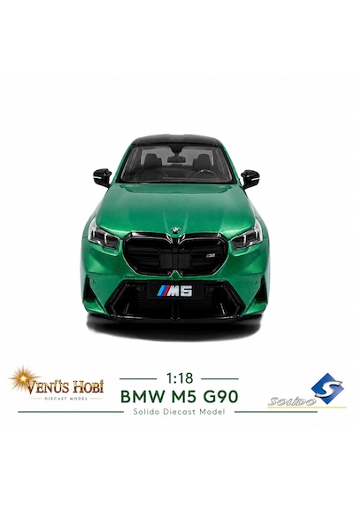 Solido 1:18 Bmw M5 Yeşil Venüs Hobi