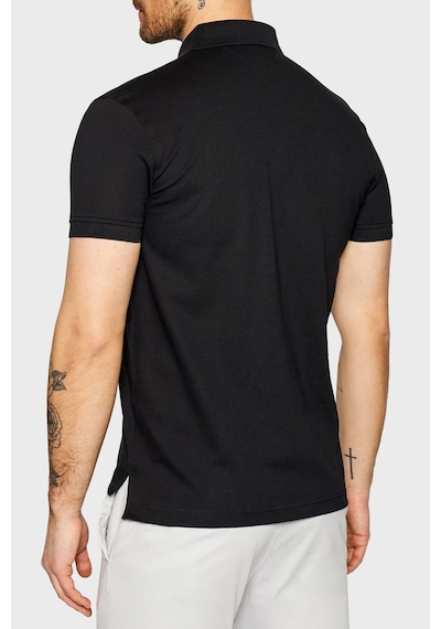 Tommy Hilfiger Erkek Polo Yaka T Shirt Mw0mw17770 Bds Siyah Siyah