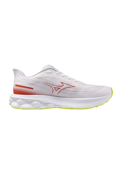 Mizuno Wave Skyrise 7 Erkek Koşu Ayakkabısı Beyaz / Turuncu Çok Renkli