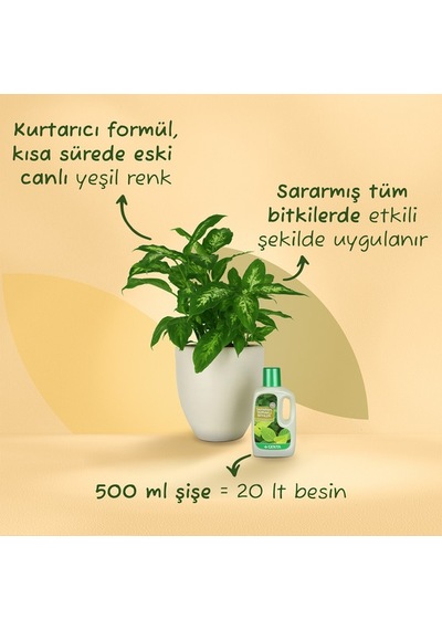Genta Sararan Yapraklar İçin Sıvı Besin Diğer