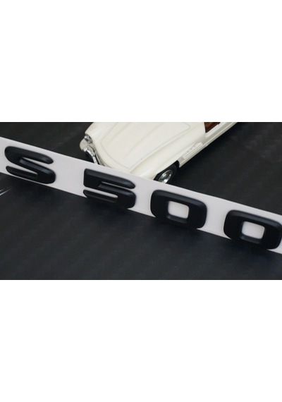 S500 Bagaj Yazı Logo Mat Siyah Renk Ürün