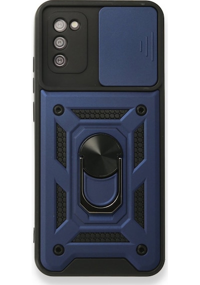 Nettech Samsung Galaxy A02s Uyumlu Kızaklı Panzer Seri Arka