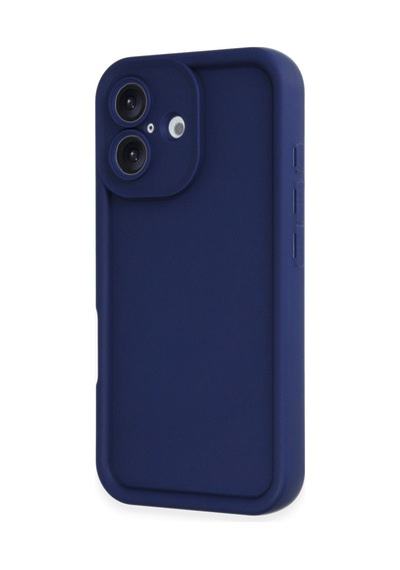 Apple  Uyumlu  iPhone 16 Kılıf Viera Silikon Lacivert