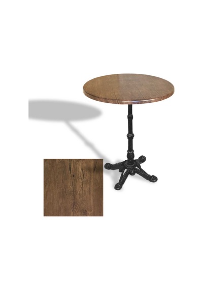 Çipa 1002 Döküm Ayak Yuvarlak Masa Çap 80cm - Werzalit, Wermodin Ve Allzalit Tabla - Rustic Dark Çok Renkli Çipa 1002 Döküm Ayak Yuvarlak Masa Çap 80cm - Werzalit, Wermodin Ve Allzalit Tabla - Rustic Dark Çok Renkli