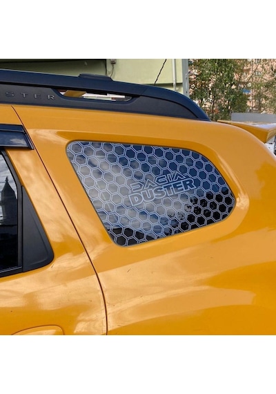 Dacia Duster Kelebek Cam Petek Sticker 2018 Sonrası