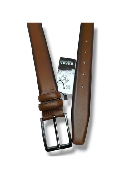 Kafka K140-26 Hakiki Deri Klasik Erkek Kemer 105 Cm Kahverengi