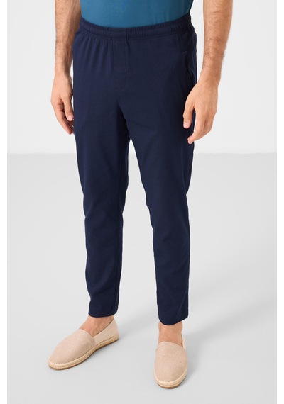 Tommylife Lacivert Standart Fit Dokuma Hafif Esnek Chino Erkek Pantolon - 82179 Lacivert