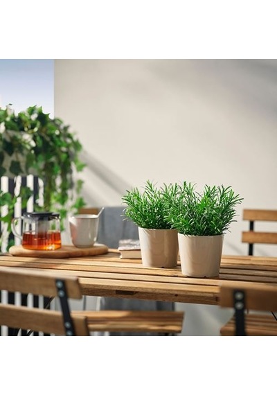 Ikea Fejka Yapay Bitki, Yeşil, 9 Cm, İç/dış Mekan Biberiye