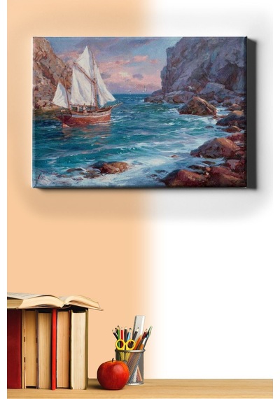 Webstyle Sayılarla Boyama Seti Kasnaklı Zor Yolculuk 50 X 65 Cm