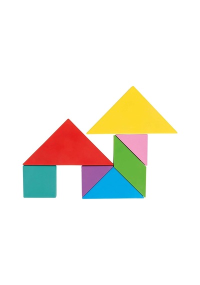03 569 Ahşap Manyetik Tangram -fabbatoys