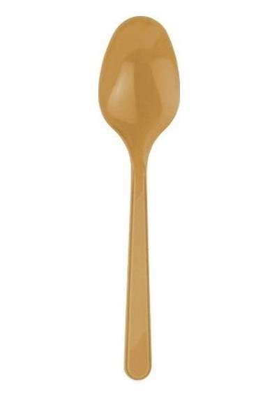 Roll-up Gold Renkli Kaşık 25 Adetli