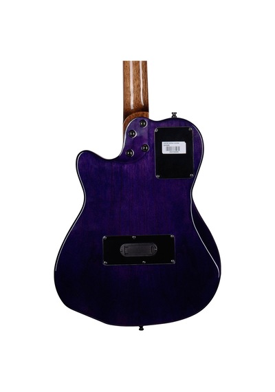 Godin Acs Nylon Steve Stevens Signature 25th Anniversary Elektro Klasik Gitar Mor