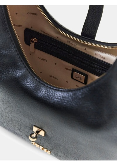 Guess Brooke Hobo Kadın Omuz Çantası Hwbg9897020 Siyah