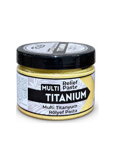 Rich Multi Titanyum Rölyef Pasta 150 Ml Beyaz Altın