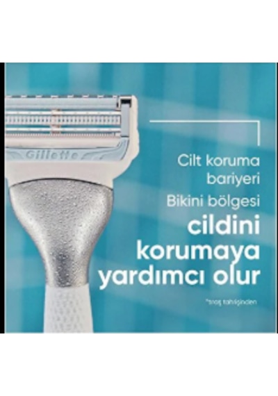Gillette Venus Bikini Bölgesine Özel 3 Adet Yedek Başlık