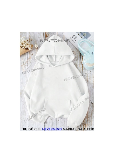 Nevermınd Unisex Kadın Erkek Agenda Baskılı Özel Tasarım Baskılı Kapşonlu Sweatshirt Beyaz Beyaz Nevermınd Unisex Kadın Erkek Agenda Baskılı Özel Tasarım Baskılı Kapşonlu Sweatshirt Beyaz Beyaz
