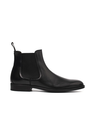 Nero Black Bot Erkek 1027-vıtello Dino Draghi Chelsea Boot Siyah