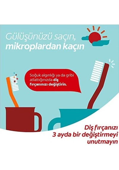 Extra Clean Dil Temizleyicili Arka Dişlere Uzanan Orta Diş Fırçası 1+1 Açık Ahşap