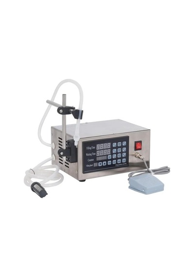 Dijital Sıvı Dolum Makinesi 40 Bpm Kapasite , Meyve Suyu, Yağ, Parfüm, Mürekkep