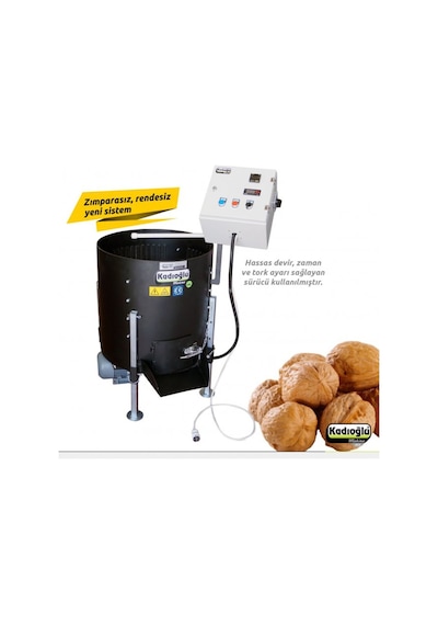Cks90d Devir Ayarlı Ceviz Soyma Makinesi 180 Litre 100-120kg