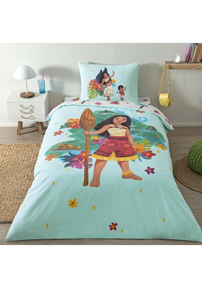 Taç Lisanslı Disney Moana Tek Kişilik Pamuk Nevresim Takımı 000000001000049920 Çok Renkli