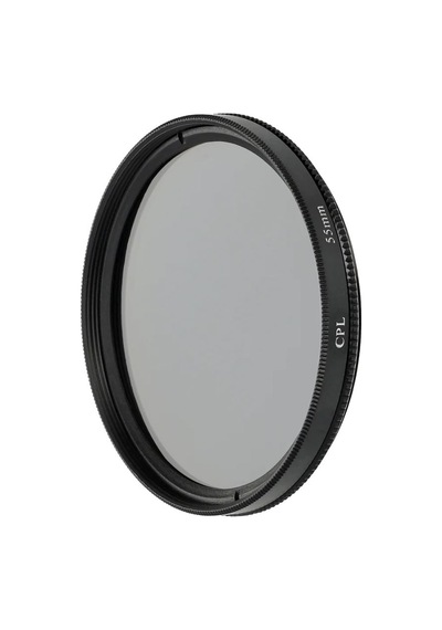 55mm Cpl Polarize Filtre Dairesel Polarizasyon, Yansıma Azaltıcı, Metal Çerçeve