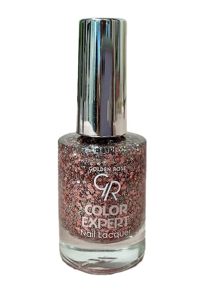 Expert Nail Lacquer Glitter No: 608 - Geniş Fırçalı Işıltılı Oje 10.2 Ml