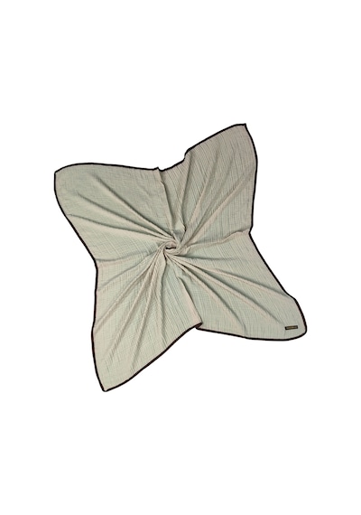Mim Eşarp Mısırlı Eşarpları Biyeli Müslin Düz Renk Eşarp 100x100cm Açık Mint