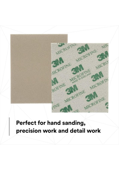 3m Softback Zımpara Süngeri 02600, 4 1/2 X 5 1/2 Inç, 20'li Paket
