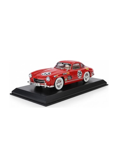 Mercedes-benz 300 Sl 19054 Model Tasarımlı 1:24 Ölçek Kapıları Açılan Gerçekçi Detaylı Model Araba