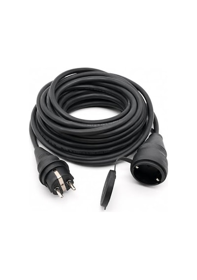 Elektrikli Araç Şarj Uzatma Kablosu, 3x4 Mm², 10 Metre Uzunluk 0.1 M