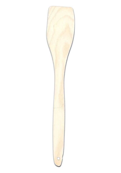 Ahşap Gürgen Ağacı Spatula 29x5 Cm Renkli