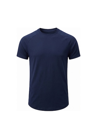 Genius Store 2'li Paket Erkek Spor Tişört Pamuklu Esnek Günlük Kullanıma Uygun Premium Rahat Kalıpt-shirt Lacivert-gri