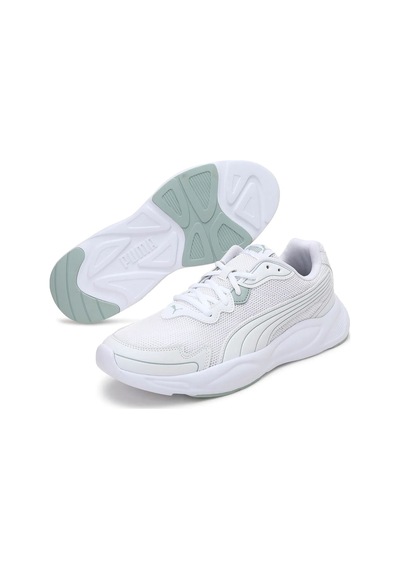 Puma 90s Runner Nu Wave Erkek Beyaz Günlük Ayakkabı 37301702 Beyaz