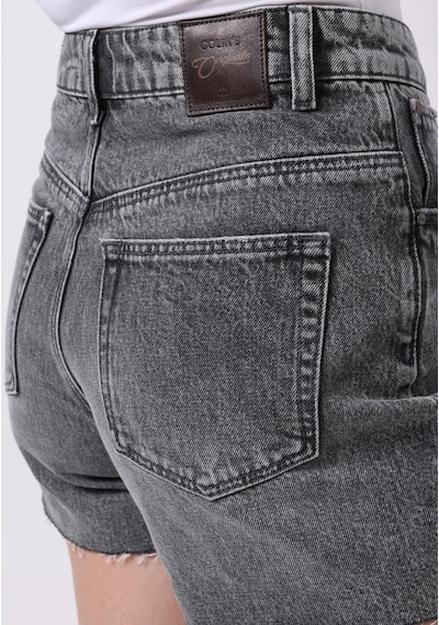 Colin's Colins Mom Fit Yüksel Bel Düz Kadın Denim Jean Şort Cl1073889 Q1.v1 Dn05072 Denim