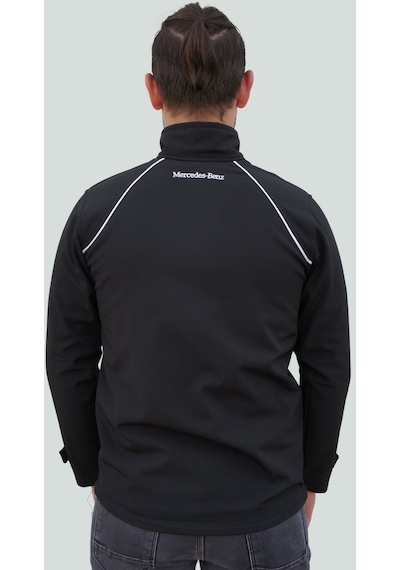 Uniprom Mercedes Mont Softshell Biyeli Model 5 Cepli Likralı Siyah