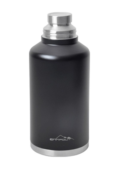 Campout Çift Katmanlı Termos 2000 Ml Ng165 - Siyah